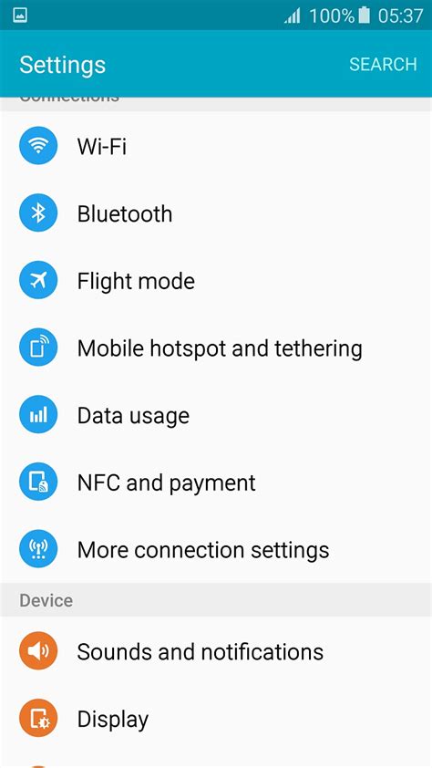 Turning NFC on when application closes 